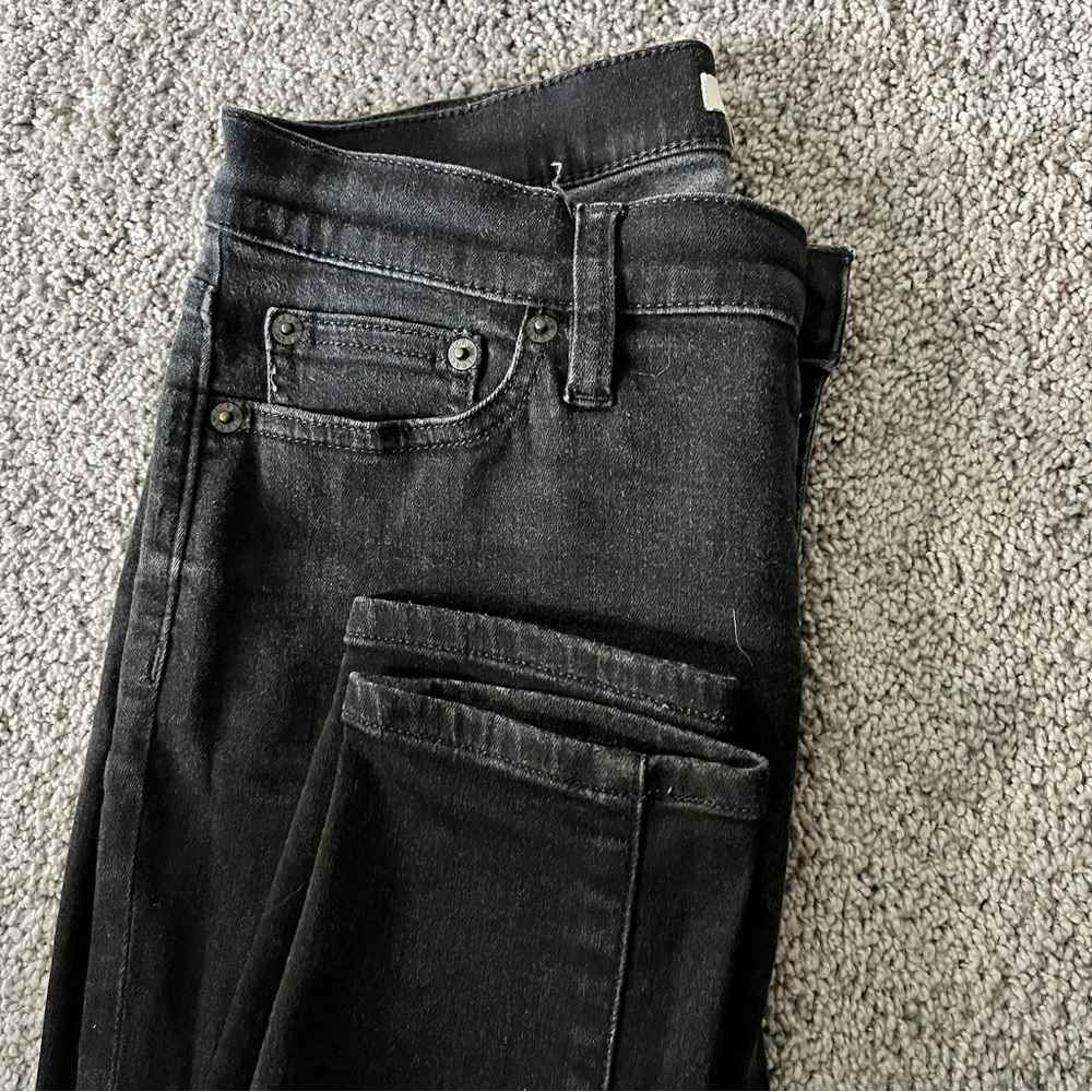 Jcrew size 29 skinny black jeans